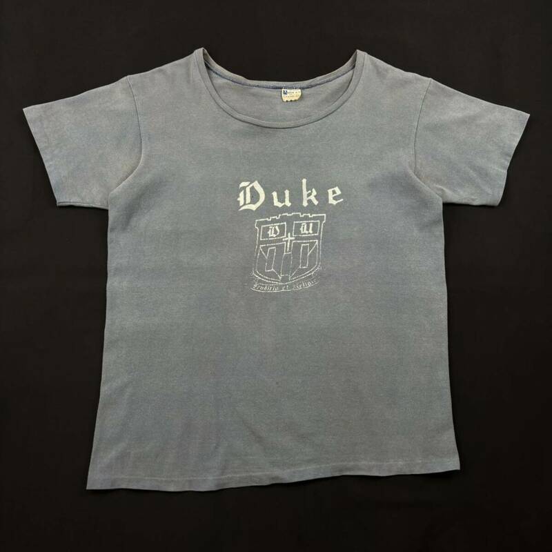 60s Champion Runners Tag Duke Print Tee made in USA 60年代 チャンピオン ランタグ プリントTシャツ ランナーズタグ vintage アメリカ製