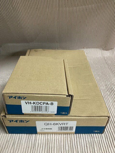 ★未使用品★Panasonic　テレビドアホンセット　QH-6KVTR ＆VH-KDCPA-B　MU032