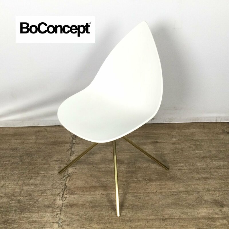 1205 BoConcept ボーコンセプト Ottawa オタワ ダイニングチェア カリム・ラシッド 椅子 デザイナーズチェア 北欧家具 ホワイト　②