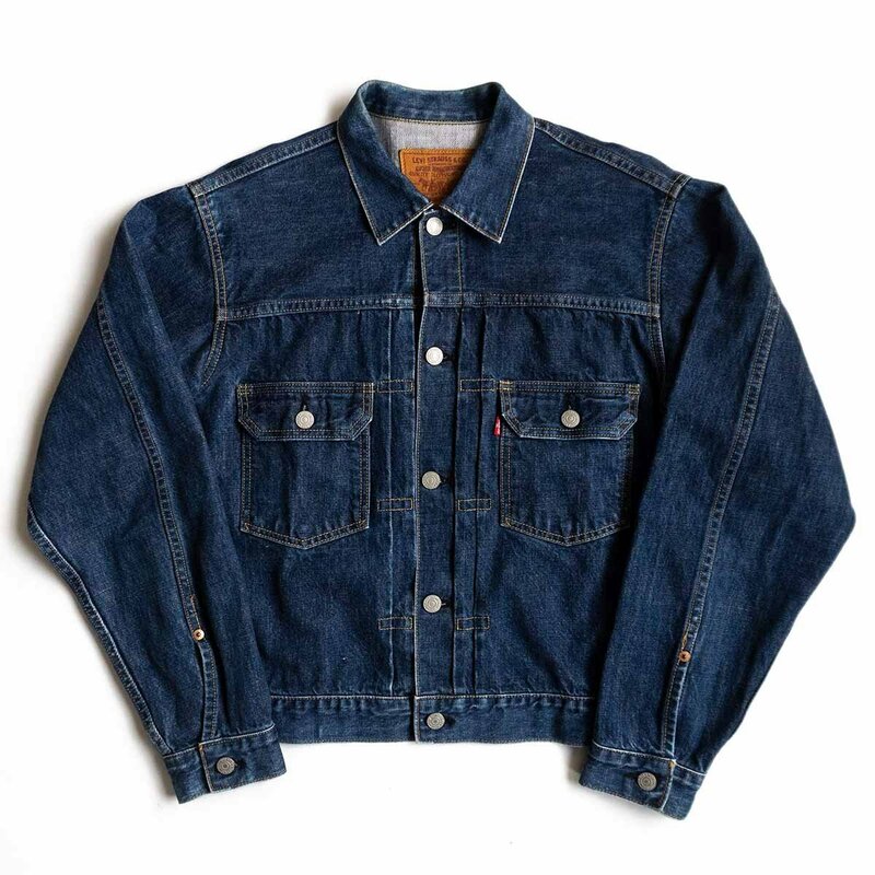 【希少サイズ42/濃紺】 LEVI'S 【 507XX ビッグE デニムジャケット 】セカンド 2nd 日本製 インディゴ 2405105