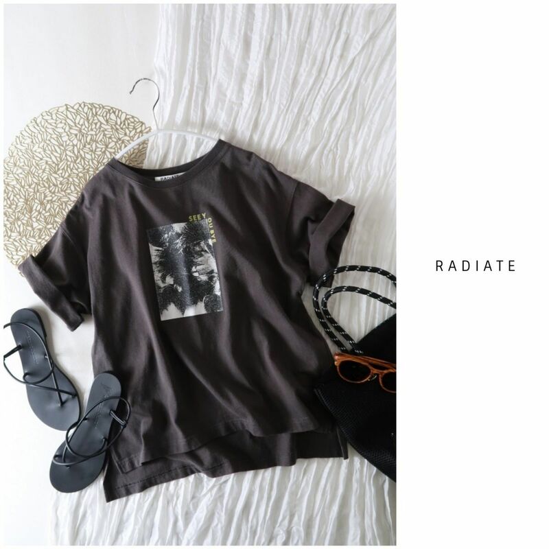 ラディエイト RADIATE☆洗える フォトプリントTEE Mサイズ SCOT CLUB☆E-M 3324