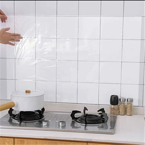 ★壁紙シール 透明 キッチン用シート 高品質 安全設計 操作簡単 3選択可能