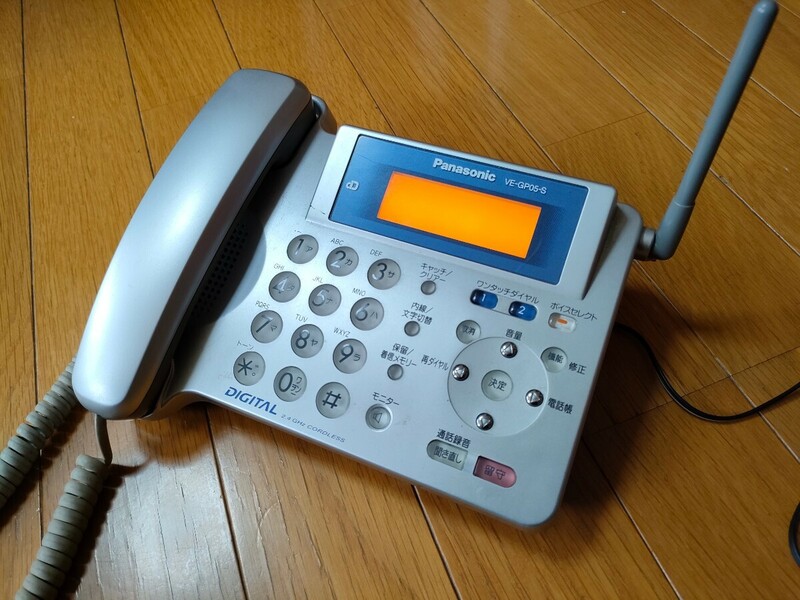 VE-GP05DW パナソニック Panasonic 親機のみ 電話機