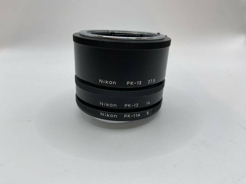 ニコン Nikon PK-13 27.5 PK-12 14 PK-11A 8 接写リング 中間リング　27