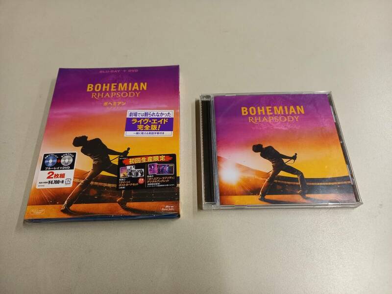 QUEEN　ボヘミアン・ラプソディー DVD ポストカード付き サウンドトラック CD / クイーン BOHEMIAN RHAPSODY