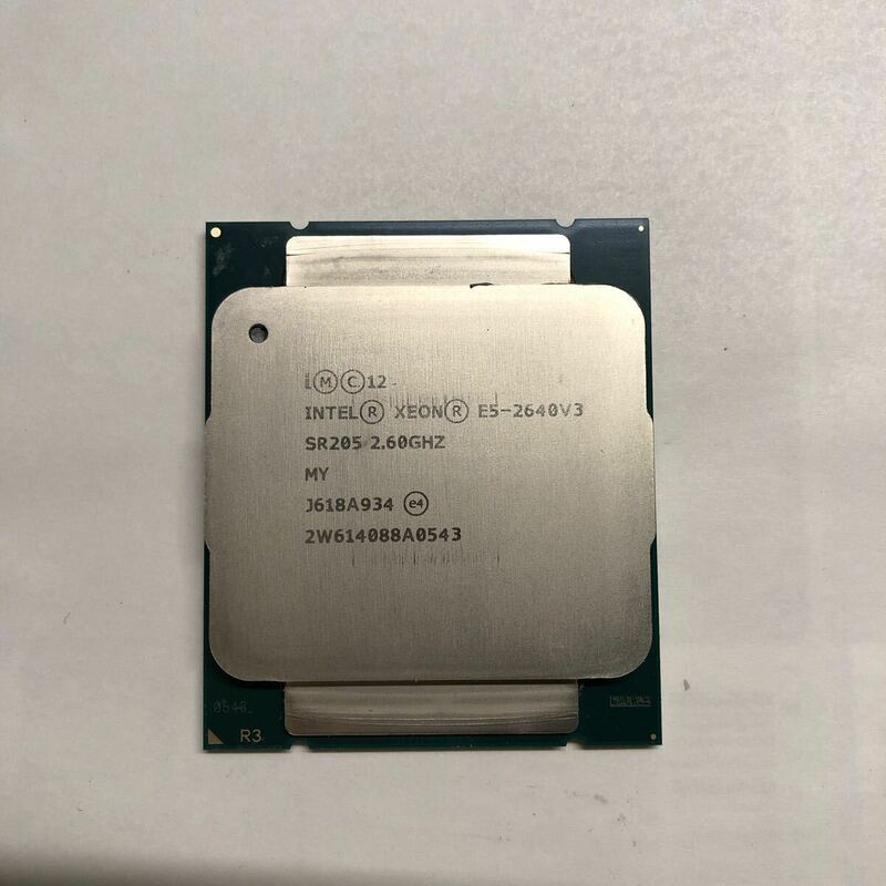 INTEL XEON E5-2640V3 SR205 2.60GHz /037