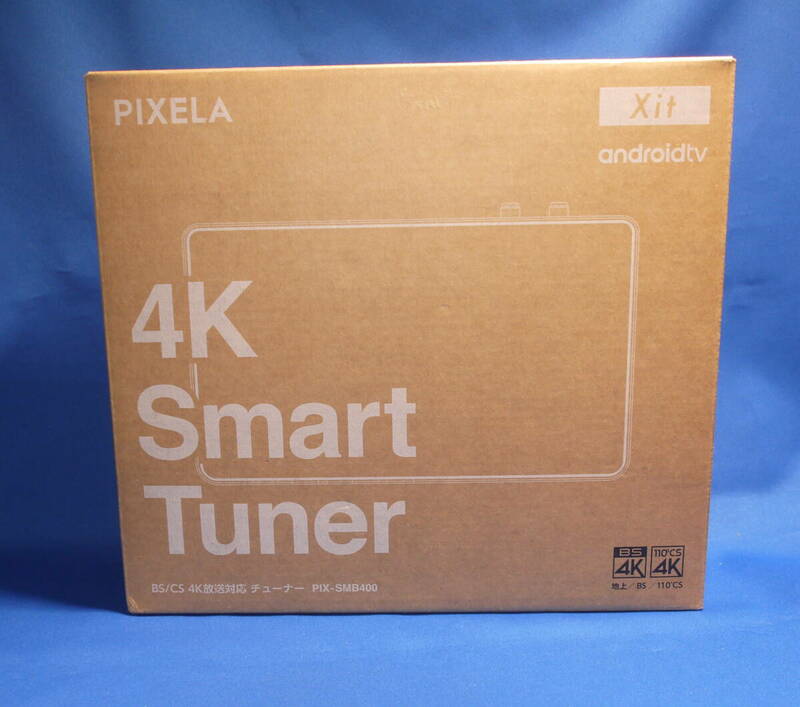 PIXELA ピクセラ 4K スマートチューナー【 PIX-SMB400 Android TV Smart Tuner 】未使用 / 保管品　!!