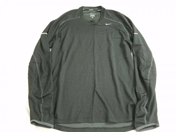 NIKE RUNNING ナイキ DRI-FIT XLサイズ ブラック ランニング　S5