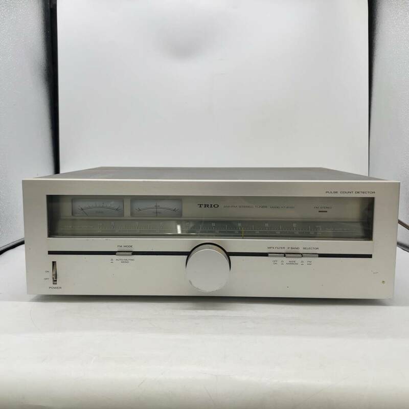 15927/TRIO KT-8100 AM-FM STEREO TUNER トリオ ステレオチューナー オーディオ機器