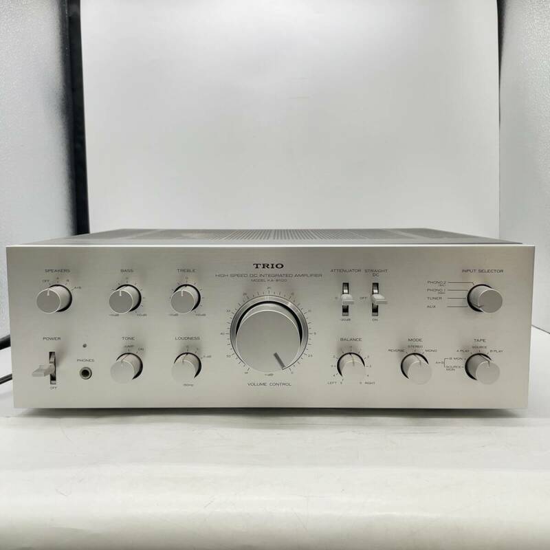 15926/TRIO KA-8100 STEREO INTEGRATED AMPLIFIER トリオ アンプオーディオ機器