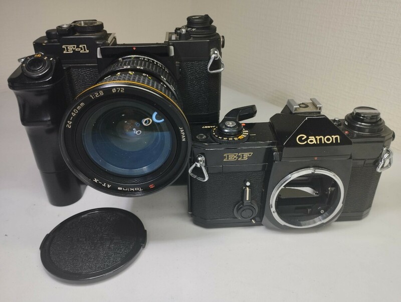【リサイクル】 Canon F-1 CANON EF フィルムカメラ 一眼レフ まとめてジャンク品 1円スタート売り切り昭和ビンテージカメラ 骨董品