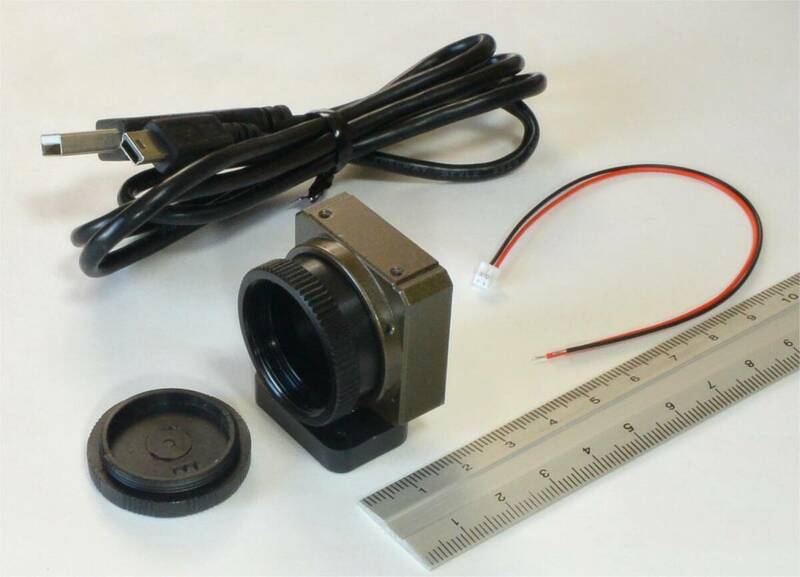 ★ Watec/ワテック　USB2 カラーカメラ WAT-01U2　1/2.8”型CMOS　200万画素　1920×1080　30fps　Cマウント　FA産業用　動作確認