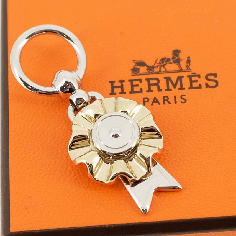 【未使用品】HERMES エルメス スカーフリング ツイリー 《フロット》 スカーフリング アクセサリー レディース H603414S 00