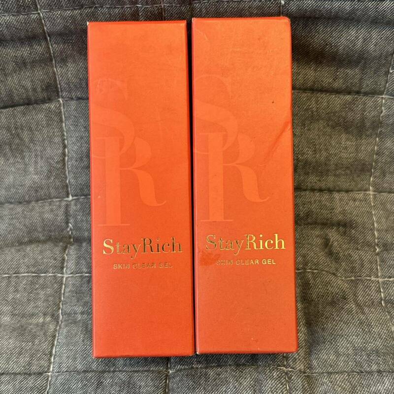 Stay Rich skin clear gel ステイリッチ スキンクリアジェル ゲル状角質ケアクリーム 50g 2点セット