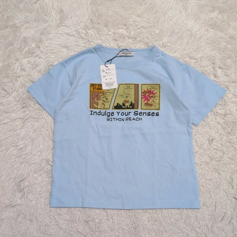 【タグ付き未使用】EASTBLUE　イーストブルー　半袖　Tシャツ　130cm　キッズ　子供服