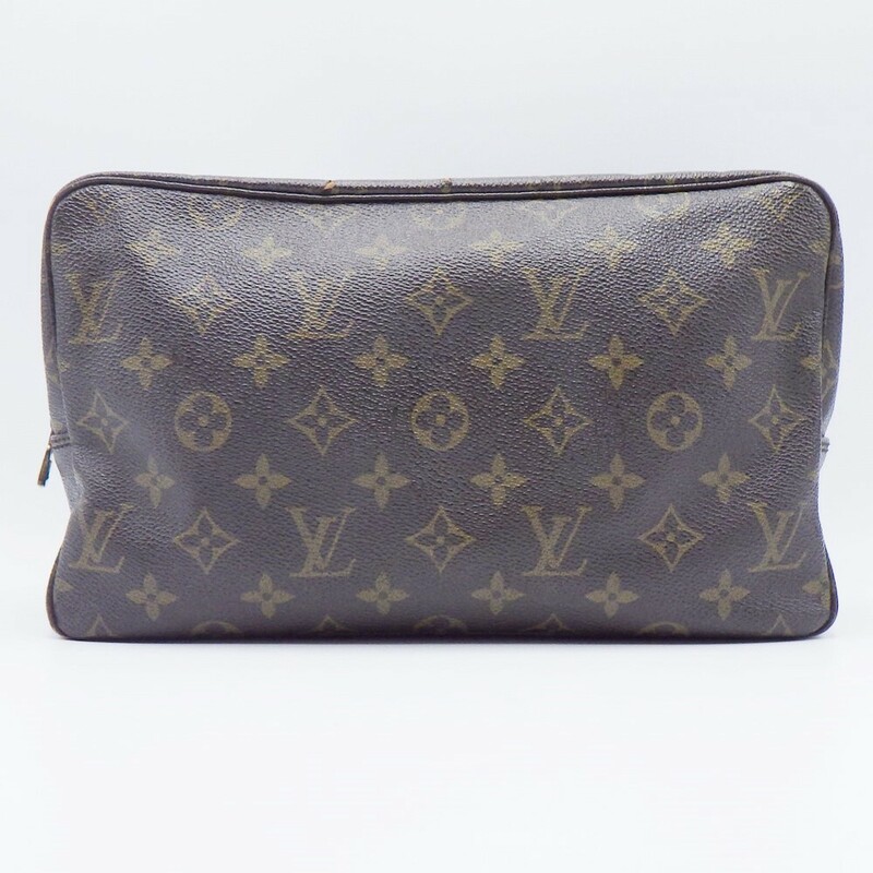 C24-843 LOUIS VUITTON ルイヴィトン M47522 トゥルーストワレット28 セカンドバッグ ハンドバッグ モノグラム アクセサリーポーチ 中古