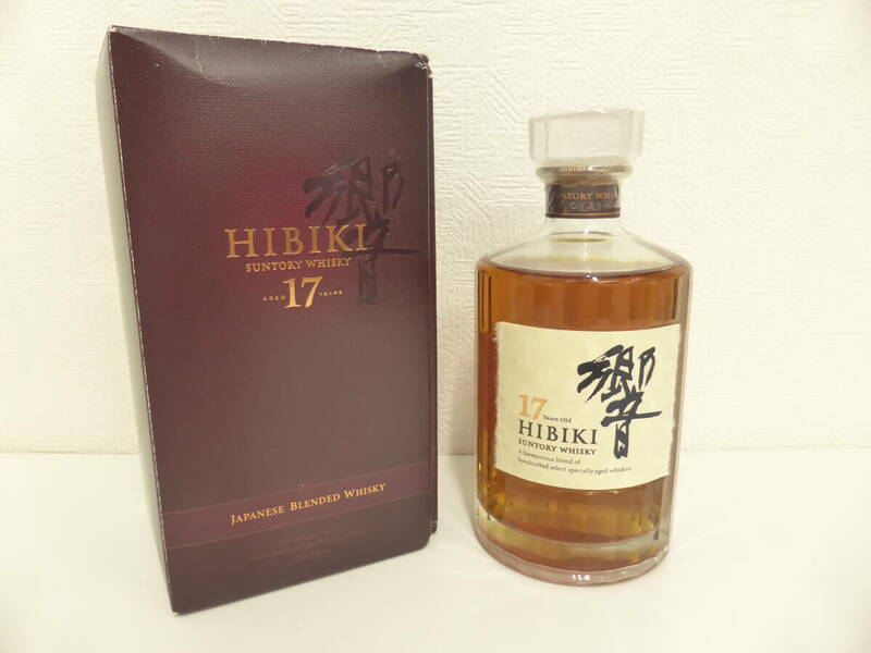 酒祭 洋酒祭 1円スタート! サントリー 響 17年 700ml 43% 未開栓 箱付 ウイスキー SUNTORY HIBIKI