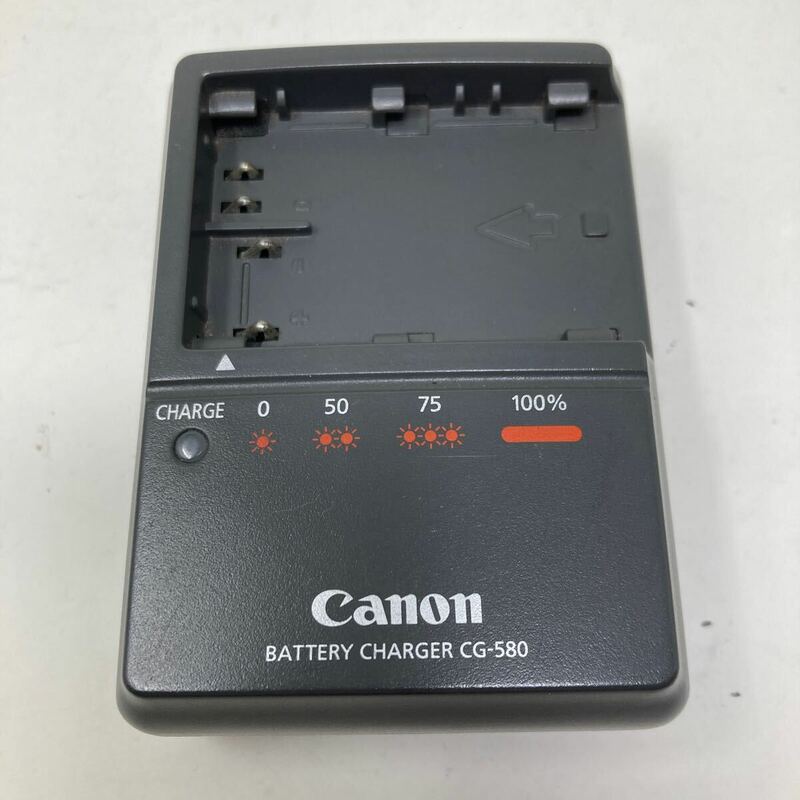 中古 B007 Canon CG-580 バッテリーチャージャー 充電器 BATTERY CHARGER カメラアクセサリー キャノン 11051607