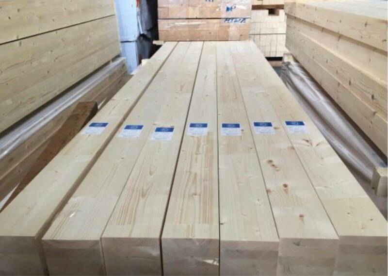 【店頭引取り限定特価】 105×105×3000 集成材 柱 発送不可引き取りのみ　材木　建築材料　リフォーム　DIY 構造用合板　たくさんあります