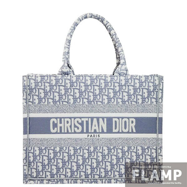 Christian Dior クリスチャン ディオール オブリーク ブックトート ミディアム トロッター柄 トートバッグ【中古】
