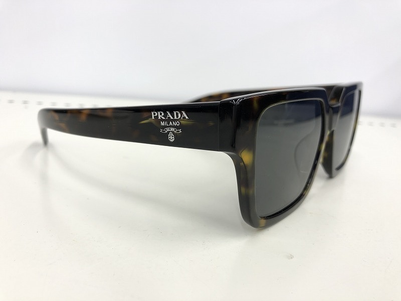 プラダ PRADA サングラス 茶系 斑模様 2AU-08G