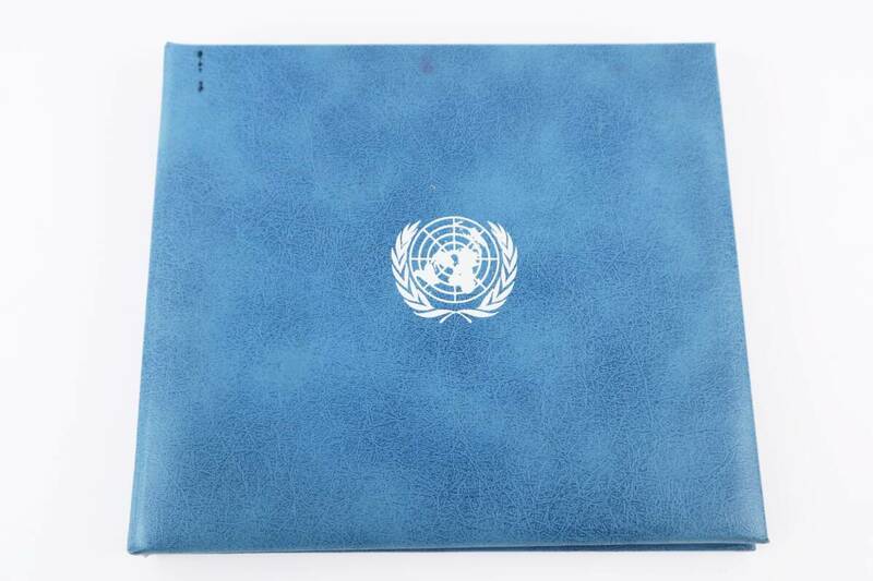 希少　国連連合　国連　銀貨　プルーフ銀貨　1974年シリーズ　5種　冊子・ブック付き
