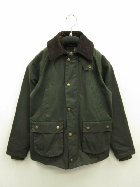 バブアー Barbour★ロゴボタン　BEDALE ワックス ジャケット オイルドジャケット ビデイル サイズ34（7号位）★ 1902056