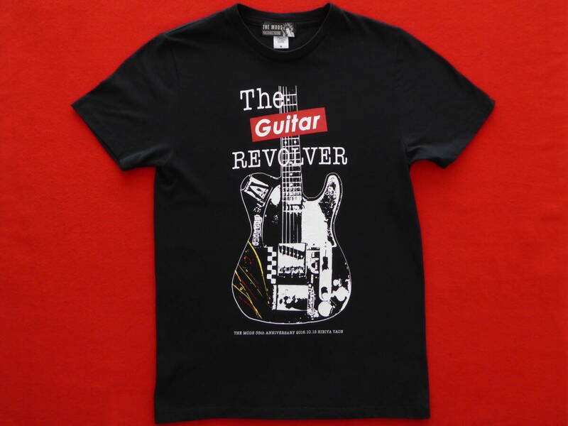 レア!THE MODS(ザ モッズ)The Guitar REVOLVER/Tシャツ/HAIL MARY/35th/野音/森山達也/北里晃一/苣木寛之/佐々木周/ロック バンド/グッズ