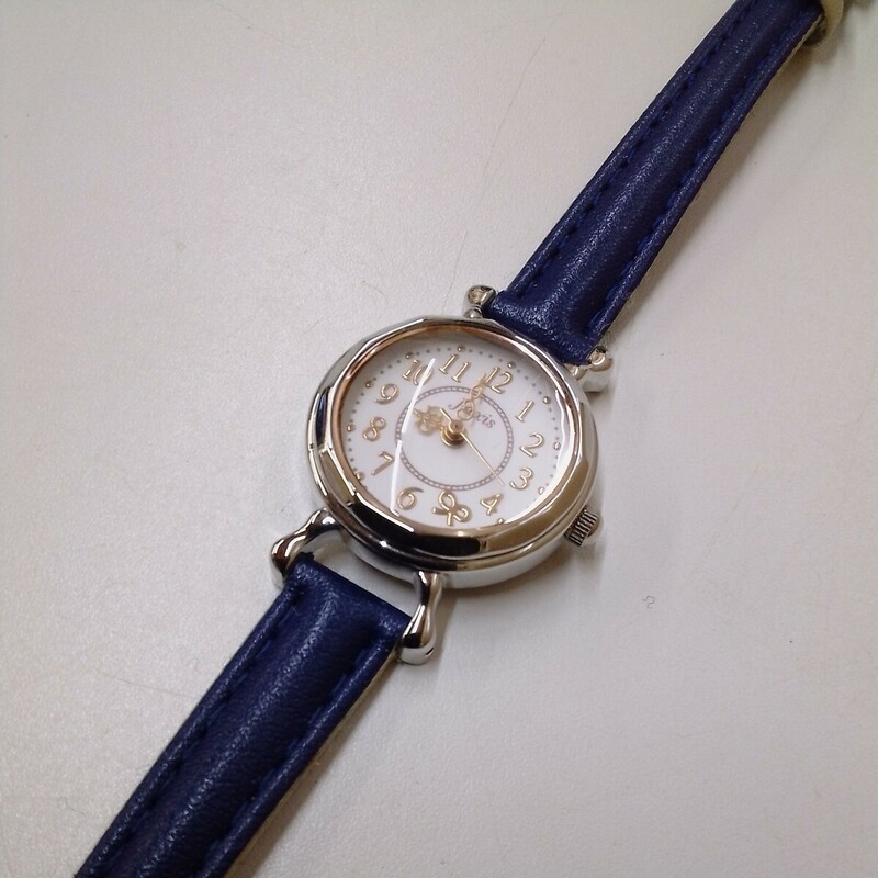 J-AXIS ジェイアクシス HL190 レディース 腕時計 ブルー【ジャンク】