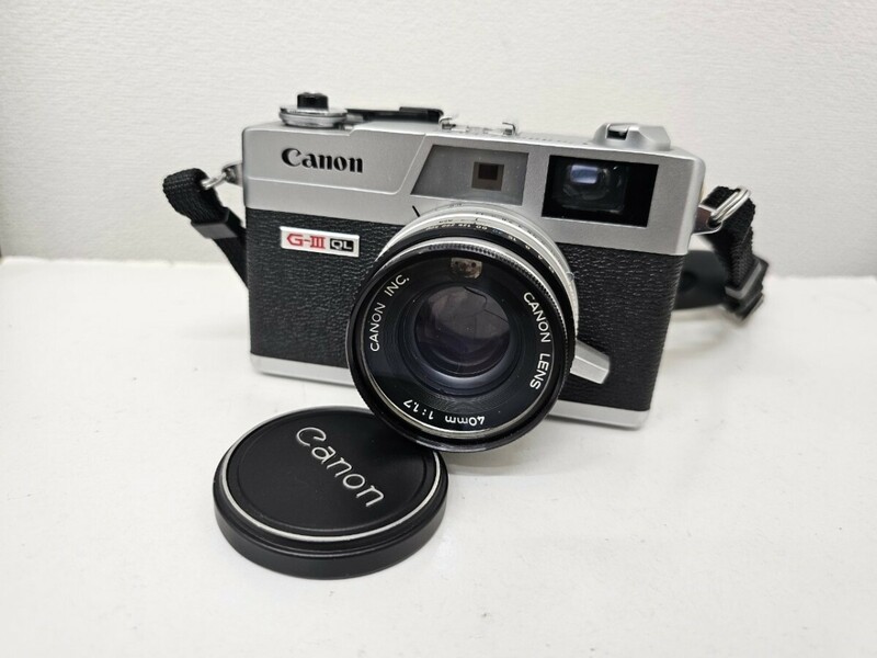 ◇Canon キャノン G-Ⅲ QL17 40mm 1:1.7 カメラ レンジファインダー （FH5-50）