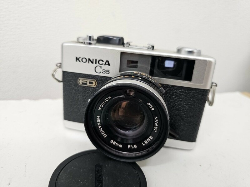 ◇KONICA コニカ C35 FD HEXANON 38mm F1.8 カメラ フィルムカメラ（FH5-52）