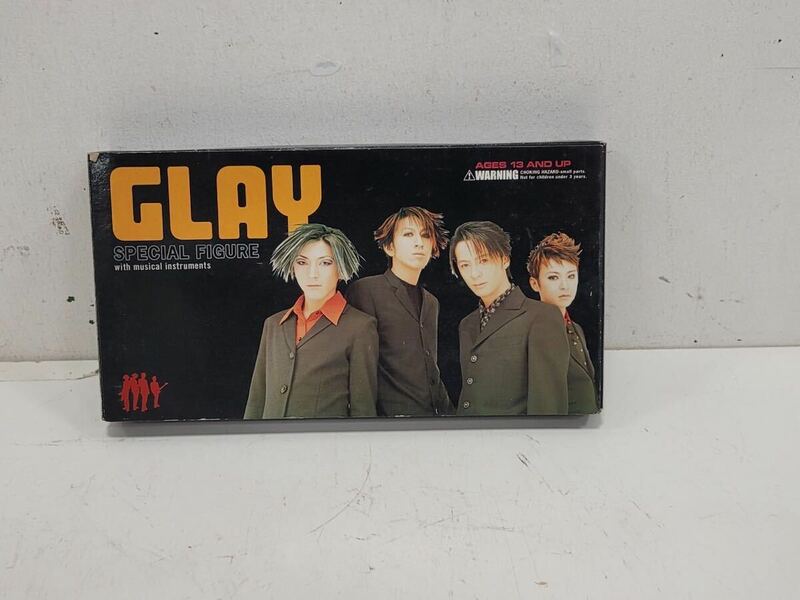 △未開封 GLAY スペシャルフィギュア with musical instruments アーティスト グッズ(KS5-165)