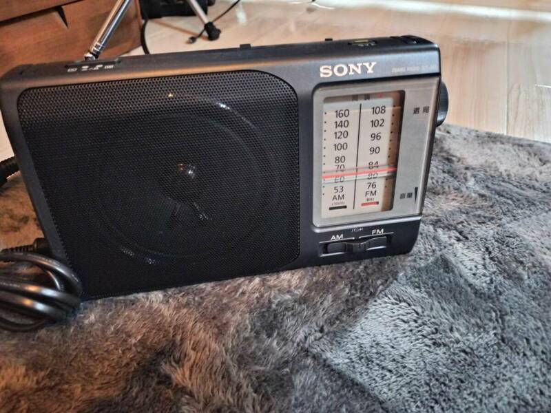 SONY　ラジオ　ICF-801　AM　FM　ワイドFM対応