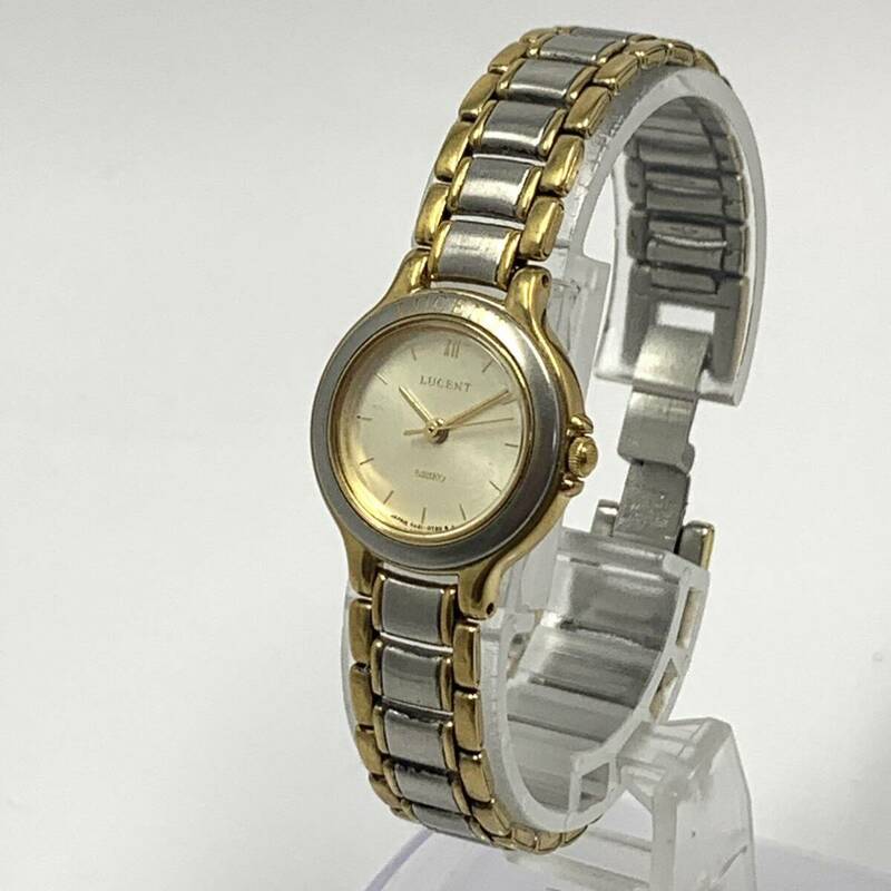 SEIKO LUCENT セイコー ルーセント レディース 腕時計 クオーツ式 ビンテージ アンティーク 4N21-0340 R1