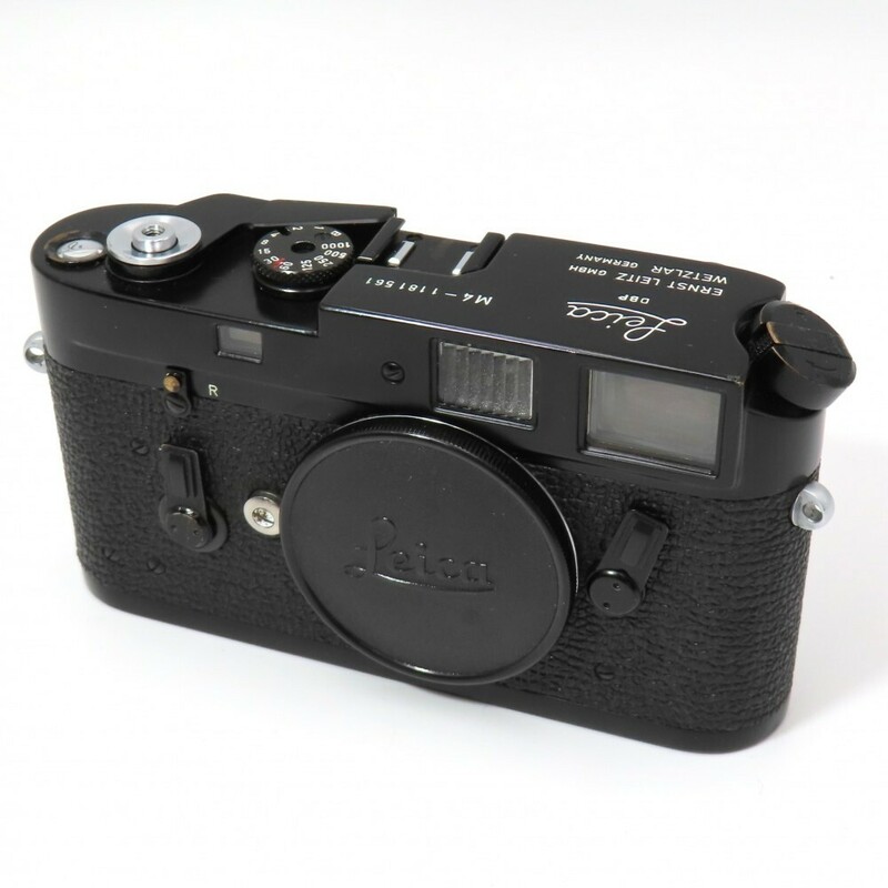 Leica ライカ M4 ブラックペイント シリアル 1181万番台 レンジファインダーカメラ シャッターのみ確認済 y58-2657441【Y商品】