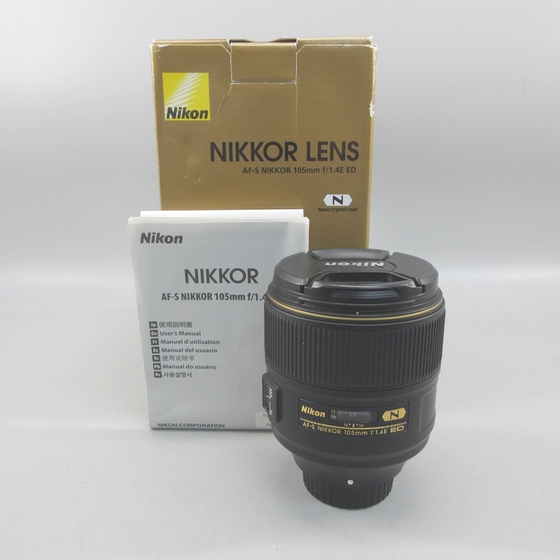 1円〜 Nikon ニコン AF-S NIKKOR 105mm F1.4 E ED ※動作未確認 現状品 箱付き レンズ 277-2714596【O商品】