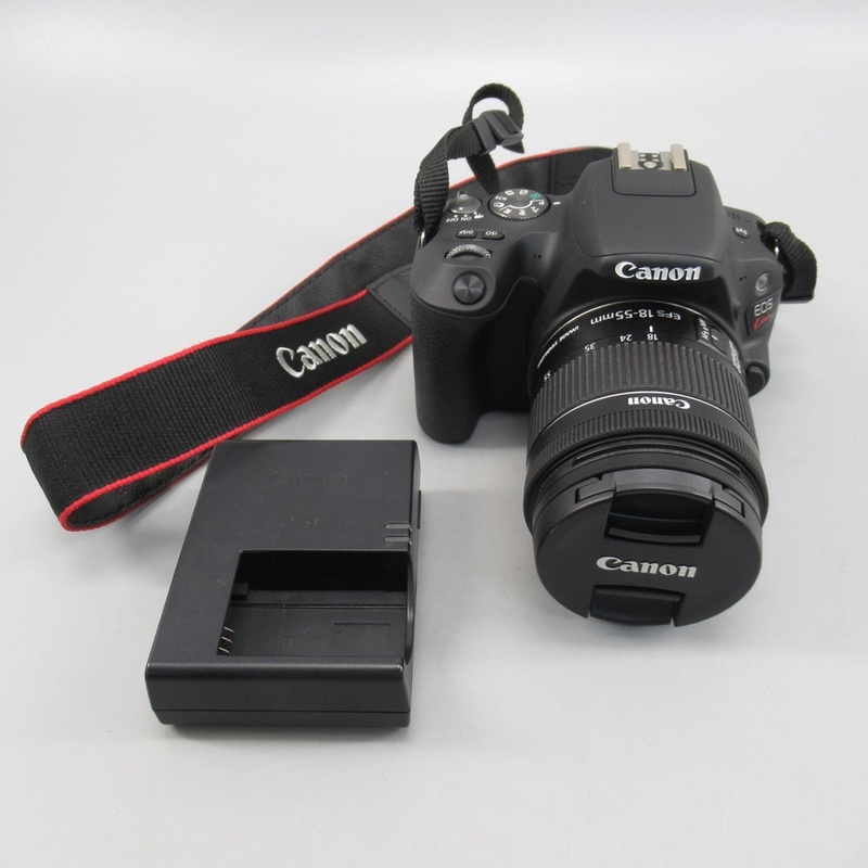1円〜 Canon キヤノン Canon EOS Kiss X9・EF-S 18-55mm F4-5.6IS STM カメラ 通電・シャッター確認済み 200-2700480【O商品】