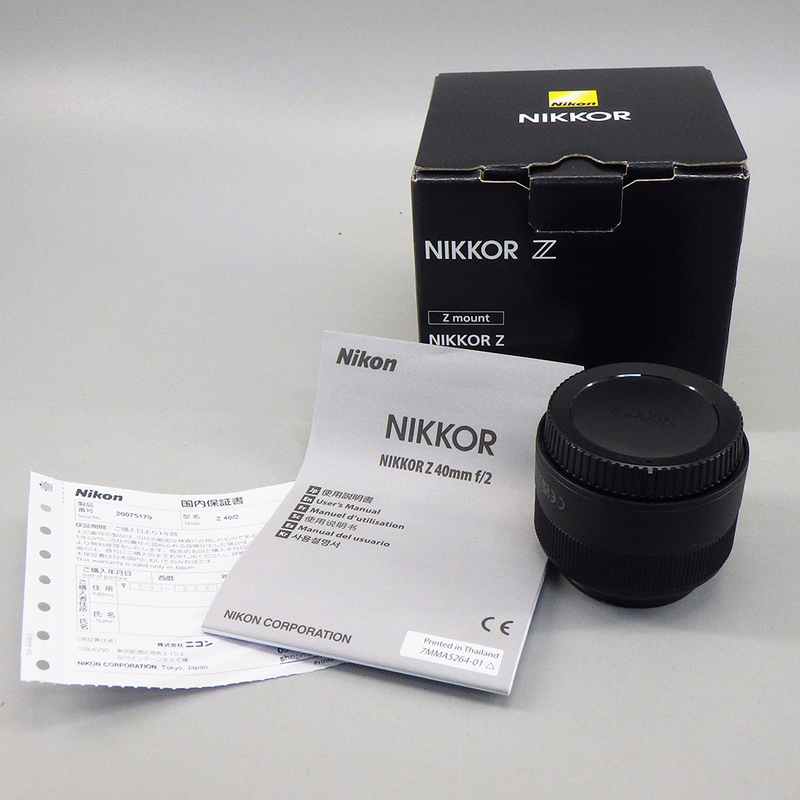 1円〜 Nikon ニコン NIKKOR Z 40mm F2 ※動作未確認 現状品 レンズ 200-2721189【O商品】