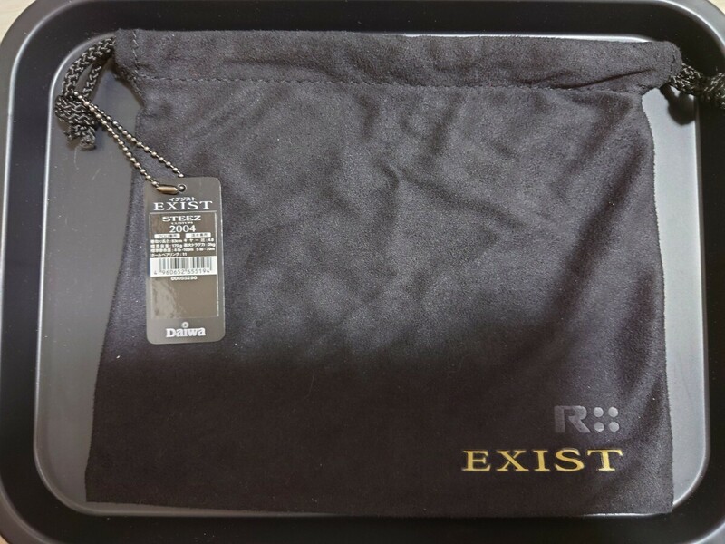 ダイワ EXIST STEEZ CUSTOM 2004 イグジスト スティーズカスタム 袋 ネームプレート Daiwa 巾着袋