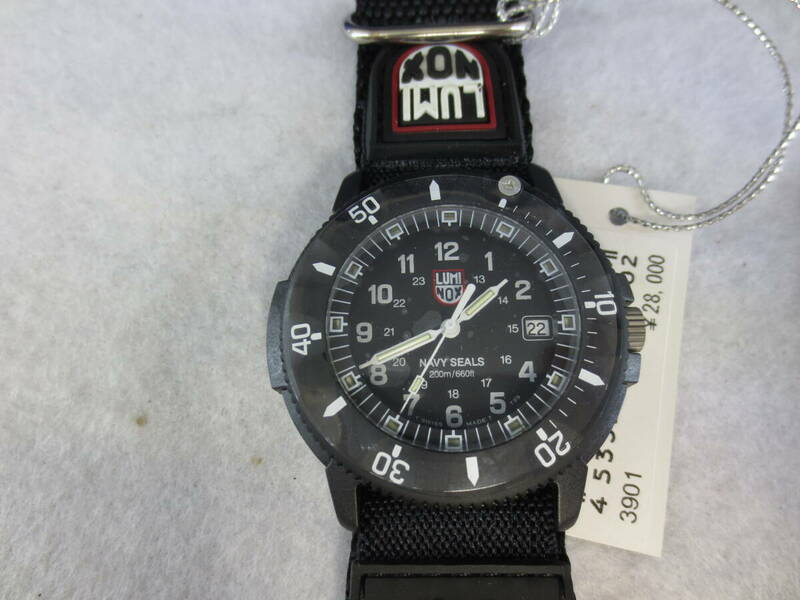 【70995】ジャンク LUMINOX NAVY SEALS 3901 ルミノックス ネイビーシールズ 3900シリーズ メンズ