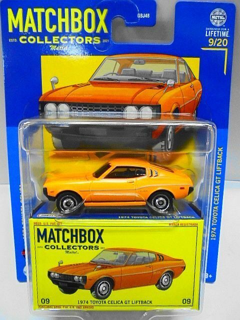 MATCHBOX 1974 トヨタ セリカ GT リフトバック ミニカー マッチボックス コレクターズ