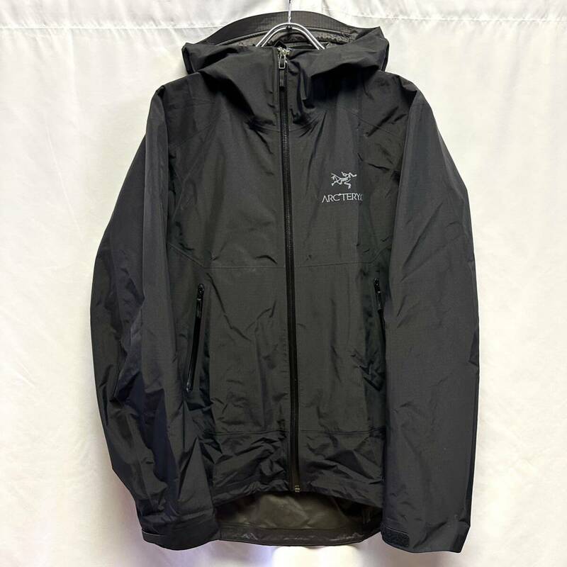 希少◇ARC'TERYX アークテリクス ナイロンジャケット GORE-TEX マウンテンパーカー スウィングジャケット ブラック