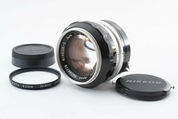 ★レア美品★ ニコン NIKKOR-S Auto 5.8cm f1.4 #14808