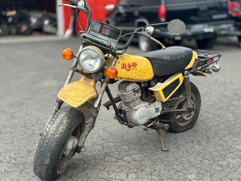 ●超希少! 圧縮良好 HONDA ホンダ R&P CY50 1980年モデル 走行13017km ヴィンテージ バイク 部品取り レストアベース 札幌発
