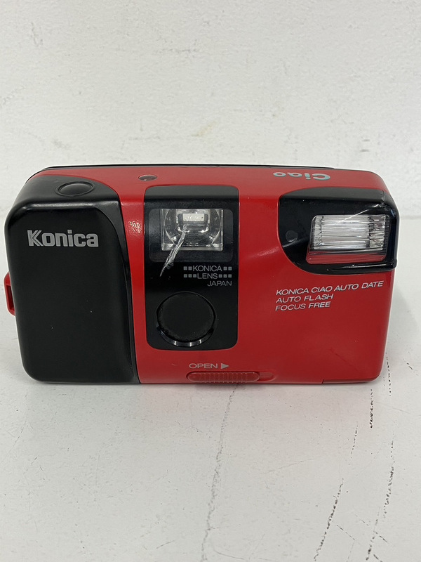 100円～◎コニカ KONICA CIAO AUTO DATE フィルムカメラ コンパクトカメラ ジャンク品
