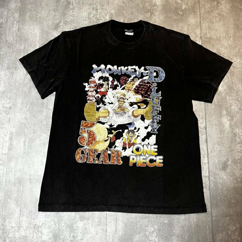 SAINT Mxxxxxx * ONE PIECE OP_SS T- Shirt/Luffy セントマイケル　Tシャツ