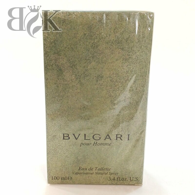 未開封 ブルガリ プールオム オードトワレ フレグランス 100ml 香水 BVLGARI 中古★