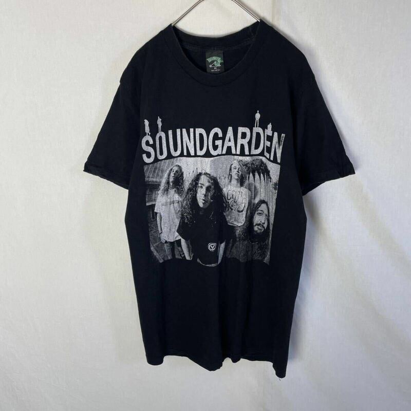 HOLOUBEK アメリカ製　半袖プリントTシャツ　Soundgarden 古着　Mサイズ　ブラック