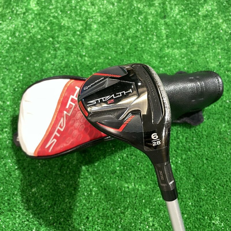 【レア中古品】2023 テーラーメイド ステルス2 TAYLOR MADE STEALTH2 ユーティリティ UT6 #6 6U U6 28° MCI-70-S 日本仕様/正規品★