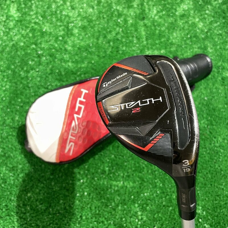 【レア中古品】2023 テーラーメイド ステルス2 TAYLOR MADE STEALTH2 ユーティリティ UT3 #3 3U U3 19° MCI-70-S 日本仕様/正規品★